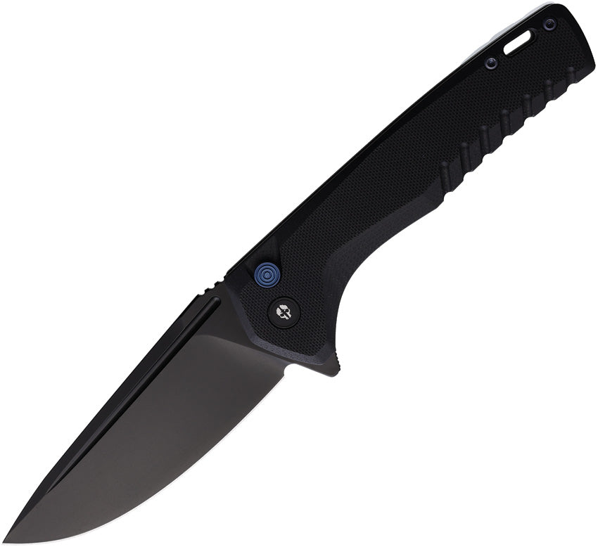 Tekto Knives F3 Charlie Button Lock Black