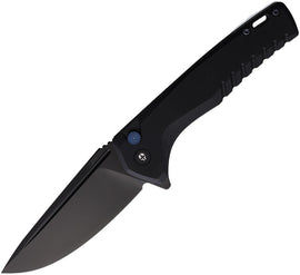 Tekto Knives F3 Charlie Button Lock Black