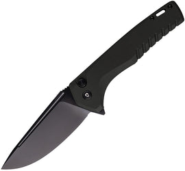 Tekto Knives F3 Charlie Button Lock Black