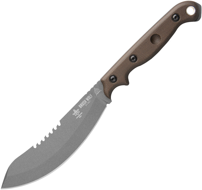 TOPS Brush Wolf Fixed Blade