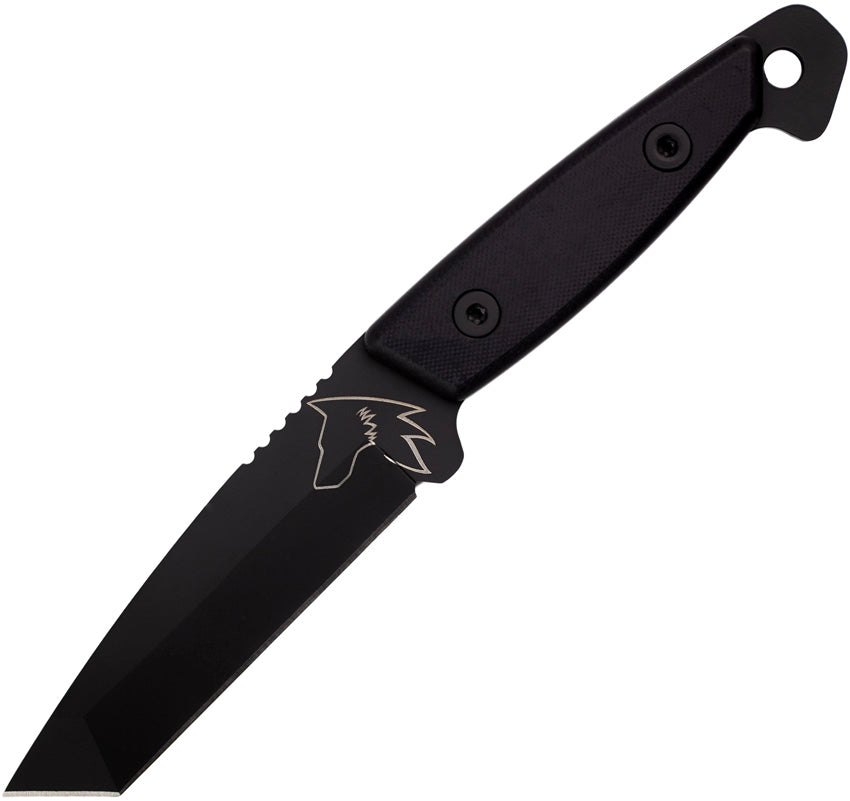 Turq Gear Wolf Fixed Blade Black