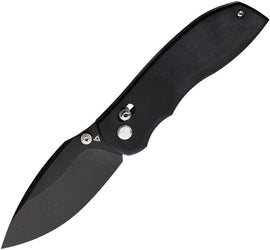 Tuya Knife Big Belly Crossbar Lock Black