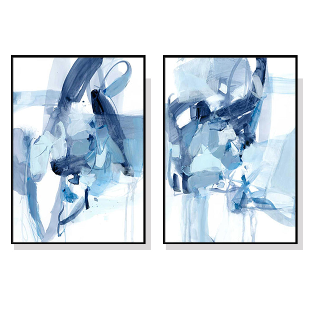 Wall Art 40cmx60cm Saturday Night 2 Sets Black Frame Canvas