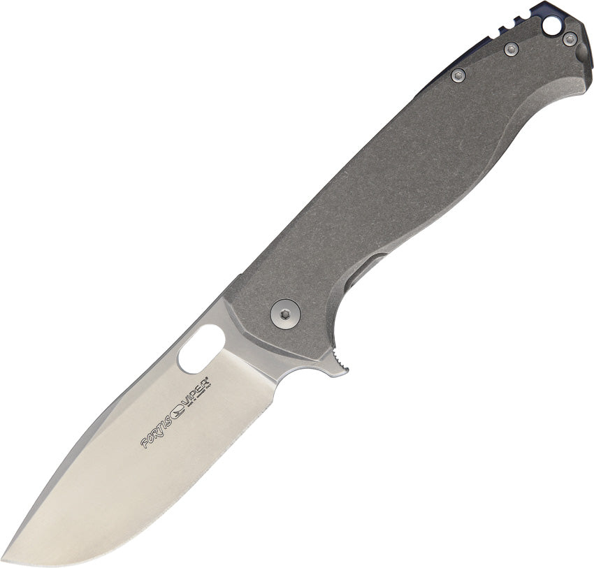 Viper Fortis Satin Blade Titanium