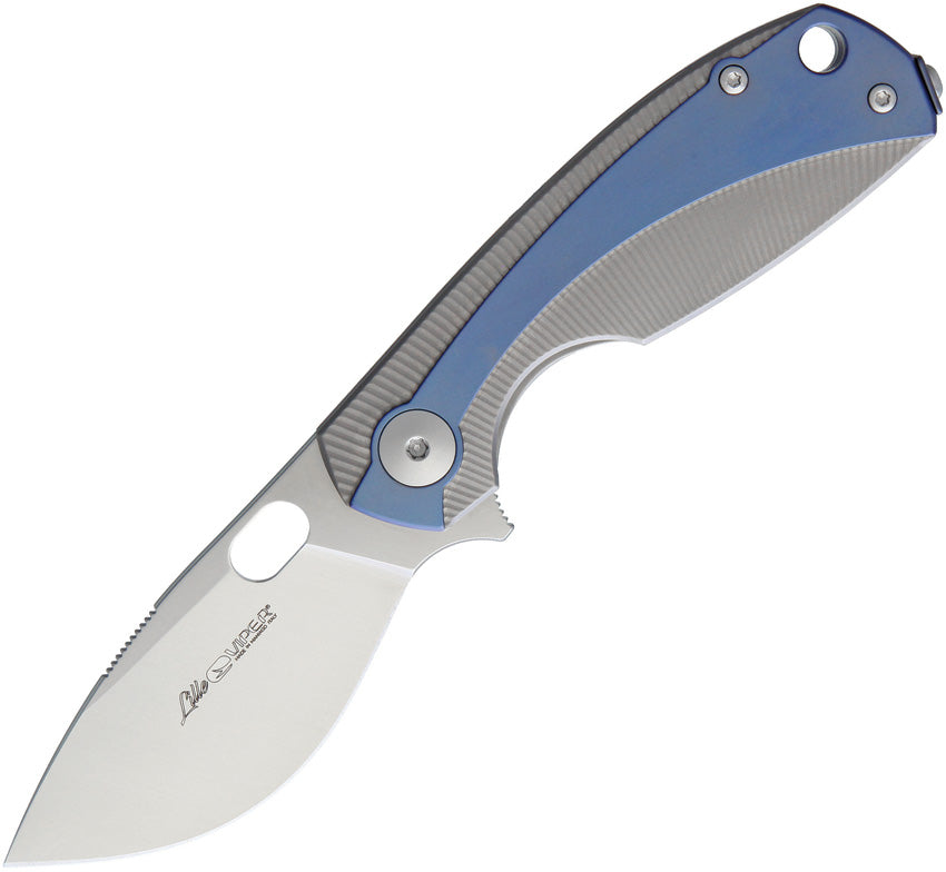 Viper Lille Framelock Titanium Blue