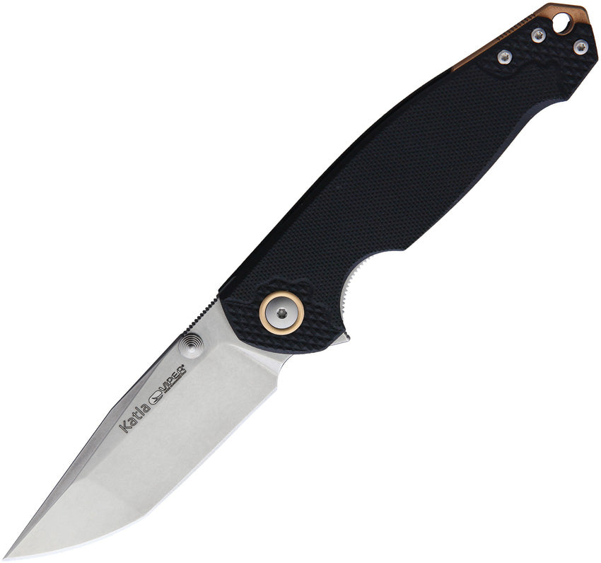 Viper Katla Linerlock Black G10