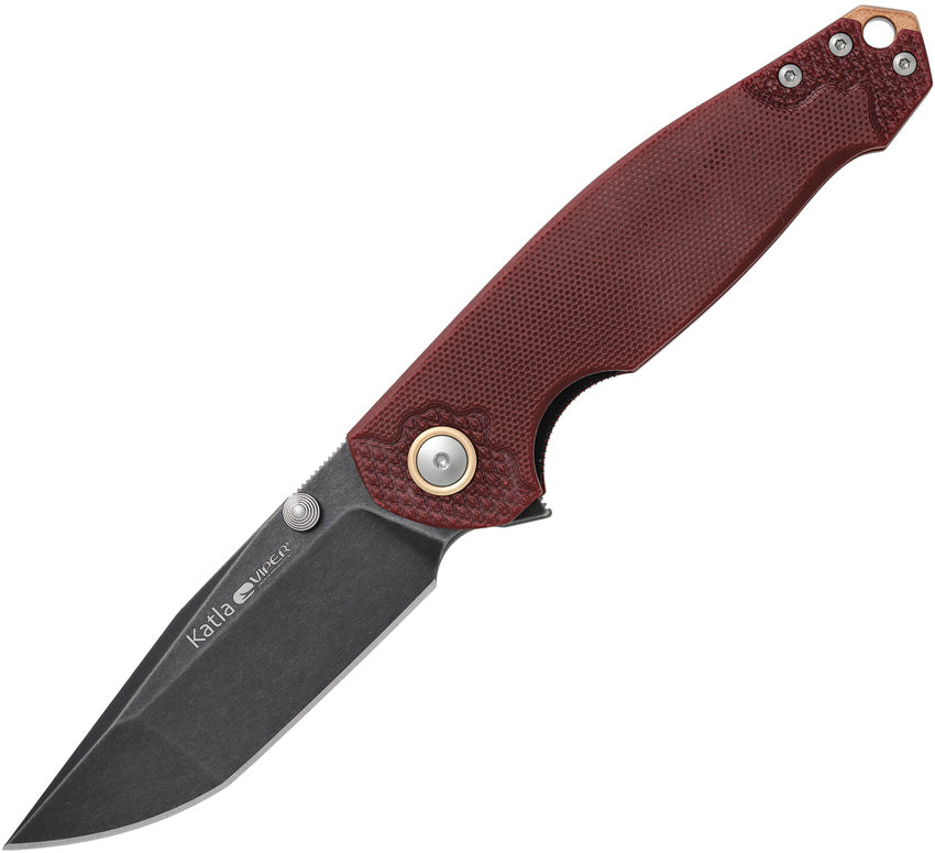 Viper Katla Linerlock LE Red G10