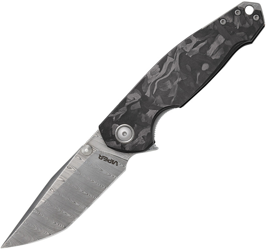 Viper Katla Linerlock Damascus CF