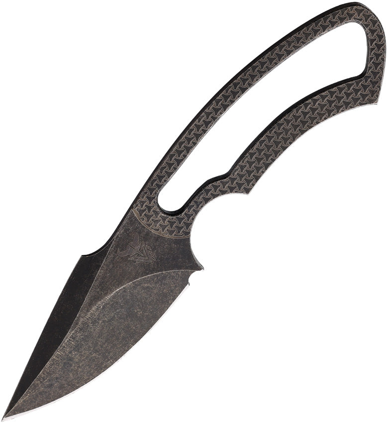 Valhalla Combat Tactical Alviss Fixed Blade Black