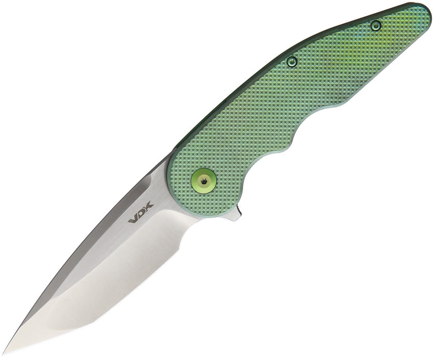 VDK Knives Wasp Framelock Green