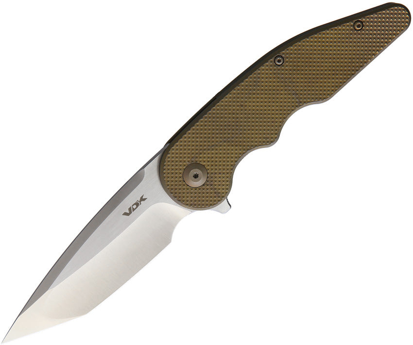 VDK Knives Wasp Framelock Bronze Polished