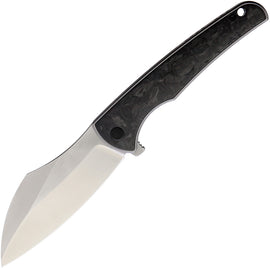 VDK Knives Vice Framelock Black CF