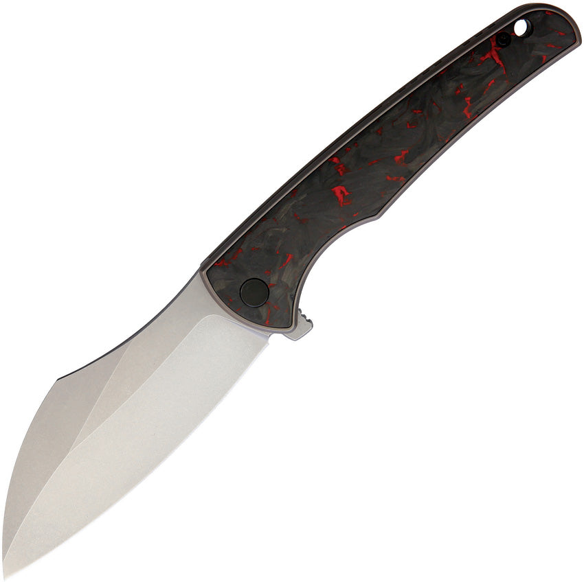 VDK Knives Vice Linerlock Red CF