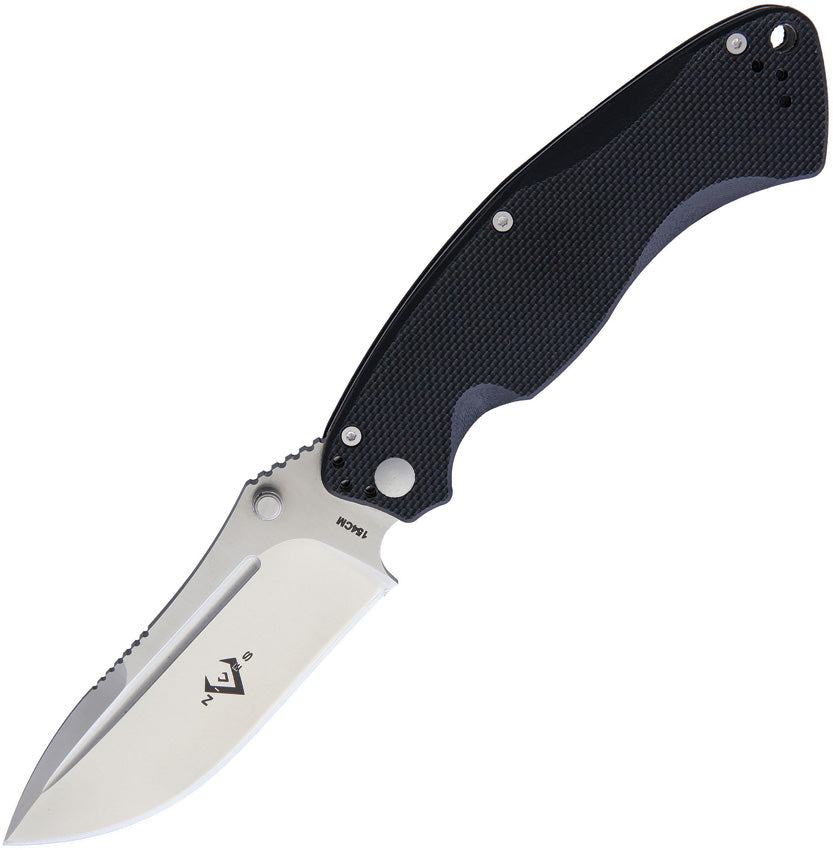 V NIVES Olympian Linerlock Black G10