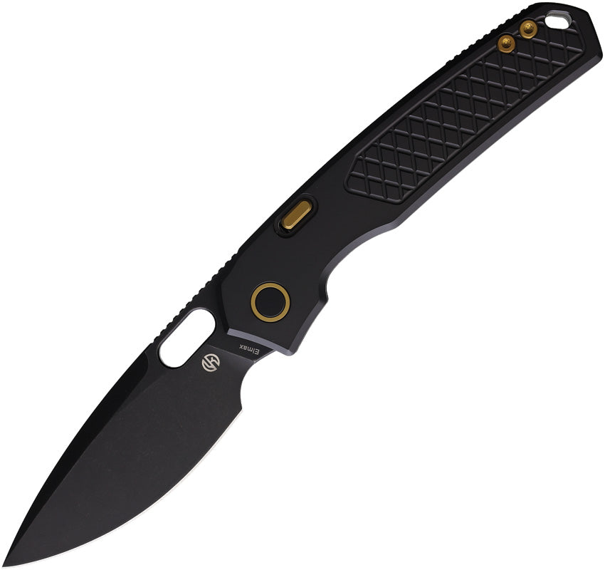 Vosteed Psyop Top Linerlock Ti Black