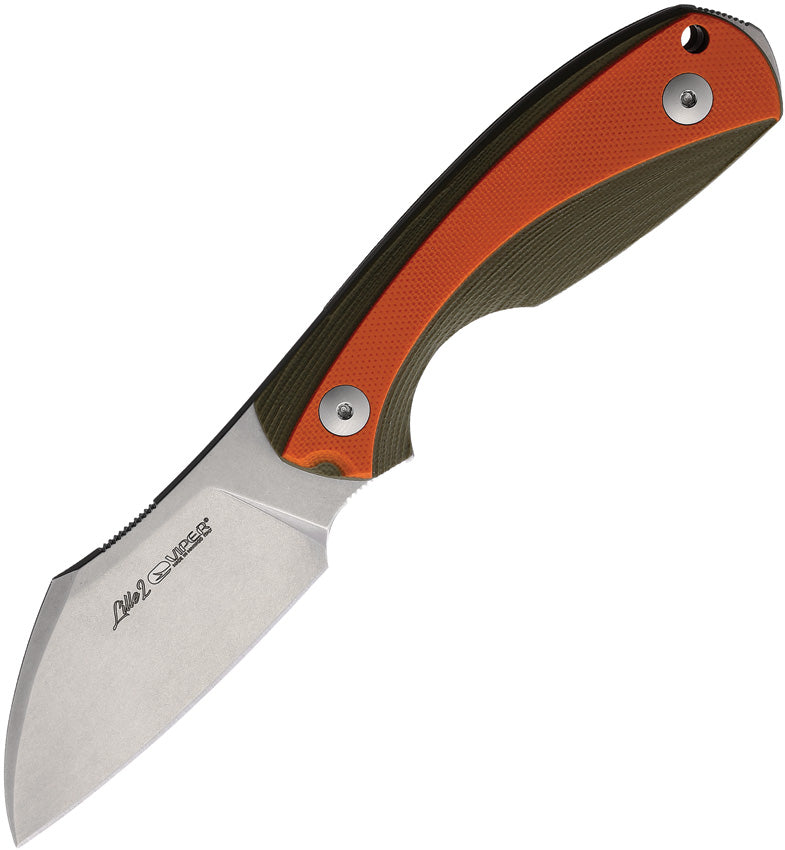 Viper Lille 2 Fixed Blade Grn/Org