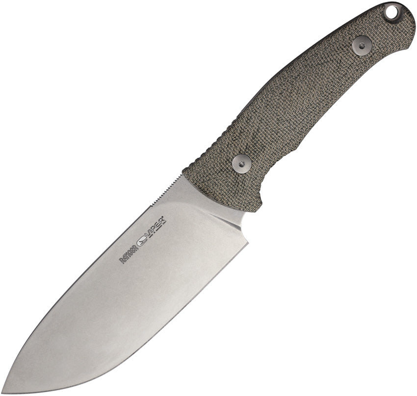 Viper Ranger Fixed Blade Grn Mic