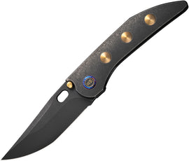 We Knife Co Ltd Attor Framelock Blk/Gold