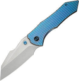 We Knife Co Ltd High-Fin XL Framelock Blue