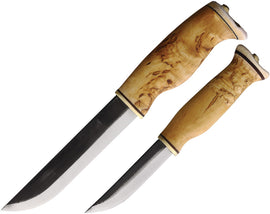 Wood Jewel Big Double Fixed Blade Set