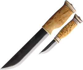 Wood Jewel Big Double Fixed Blade Set