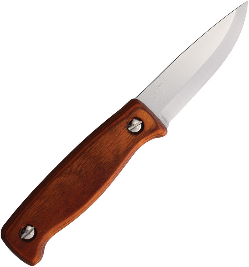 Wood Jewel Pukari Fixed Blade Stainless