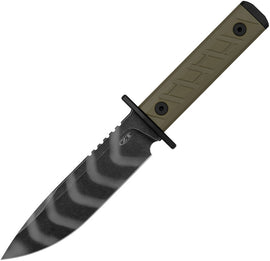 Zero Tolerance Fixed Blade G10 Olive Tiger