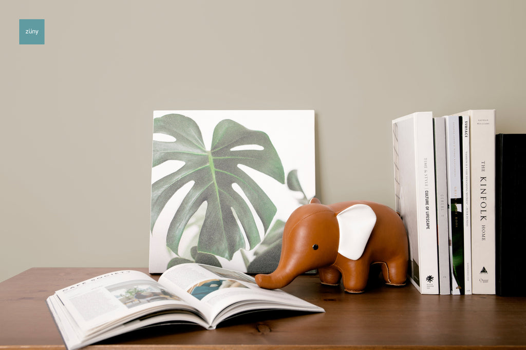 Zuny Bookend Classic Elephant Tan