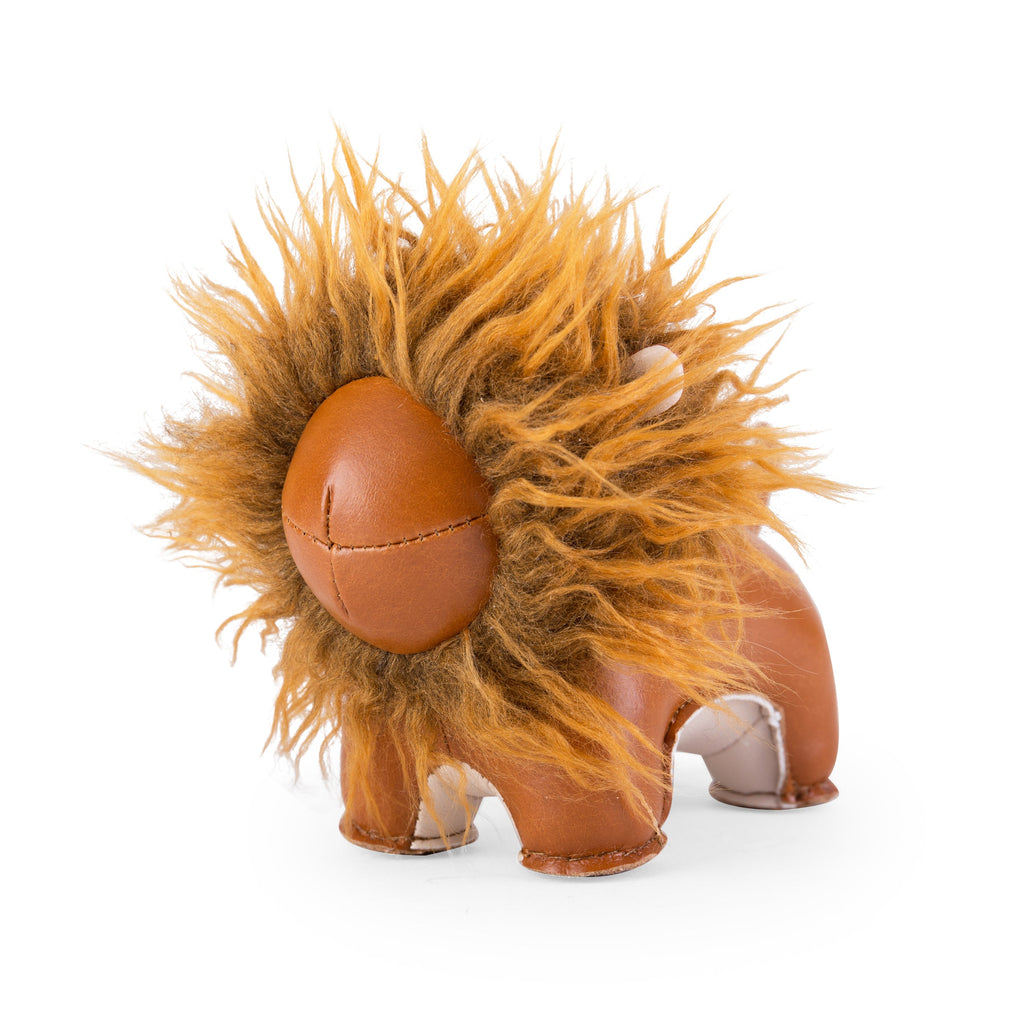 Zuny Paperweight Lion Tan