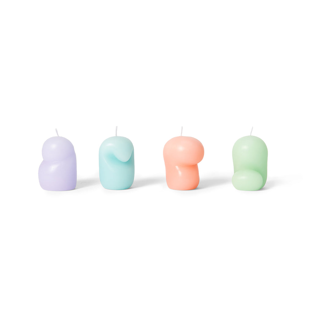 Areaware Goober Candle Mini (set of 4)