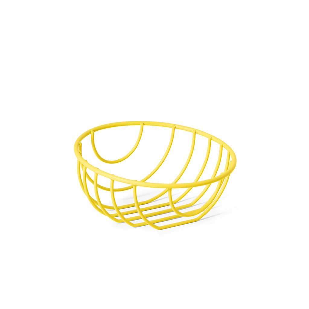 Areaware Outline Basket Small Yellow