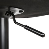 Artiss 2x Bar Stools Gas Lift Leather Stool Black