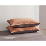 Cosy Club Sheet Set Cotton Sheets Double Orange Brown | King Of Knives Australia