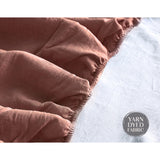 Cosy Club Sheet Set Cotton Sheets Double Vanilla Rhubarb | King Of Knives Australia