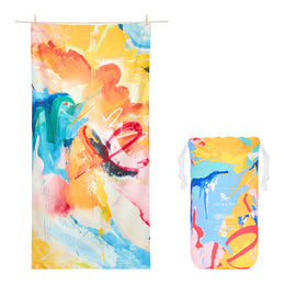 Dock & Bay Beach Towel Michael Black Collection - Life Unfolding