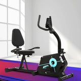 Everfit Magnetic Recumbent Exercise Bike Fitness Cycle Trainer Gym Equipment