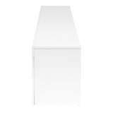 Artiss Entertainment Unit TV Cabinet LED 145cm White Angus