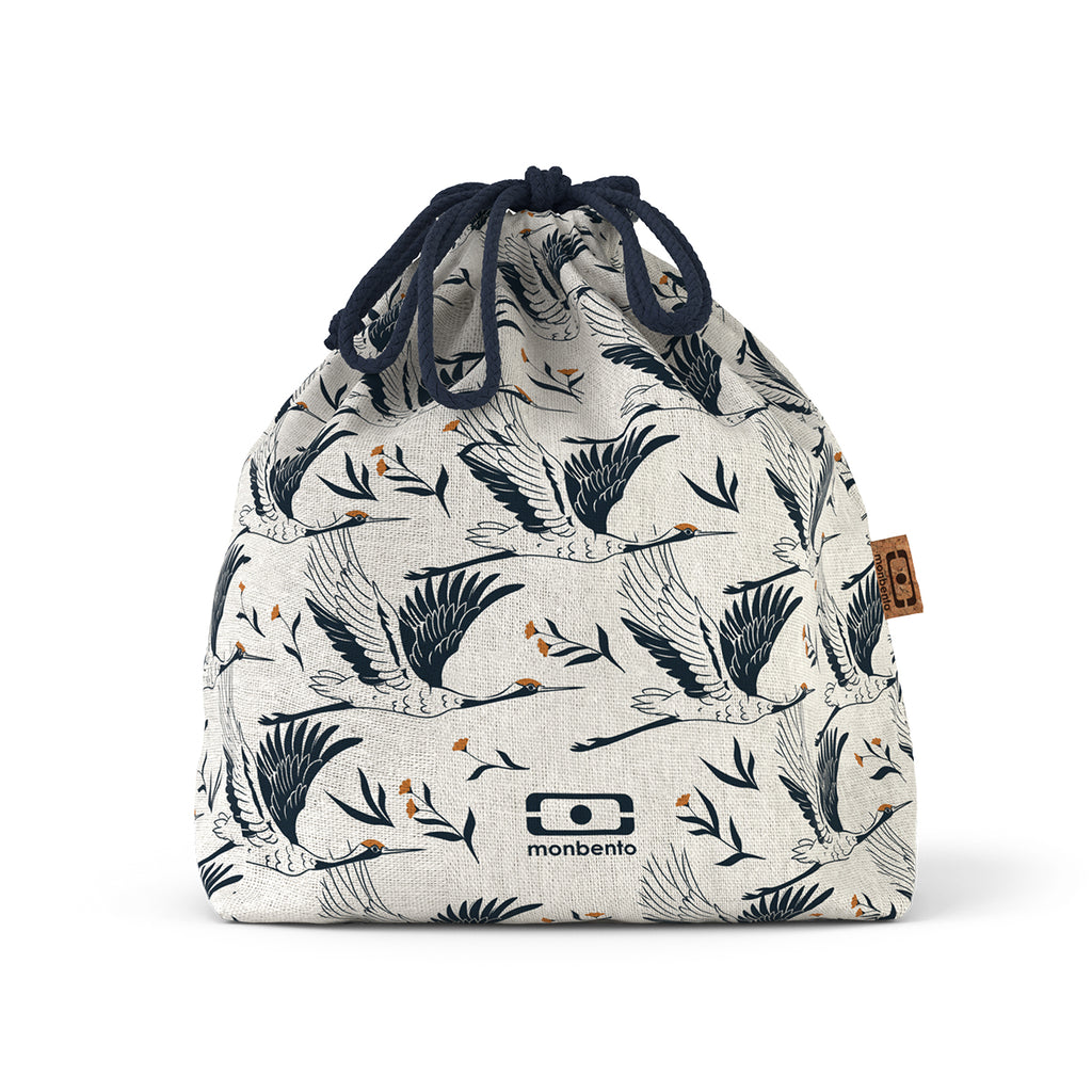 Monbento MB Pochette Drawstring Graphic Bag | Stylish Small Storage Pouch Bag | King of Knives