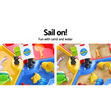 Keezi Kids Beach Sand and Water Sandpit Outdoor Table Childrens Bath Toys