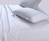 Elan Linen 100% Egyptian Cotton Vintage Bed Sheet | King of Knives