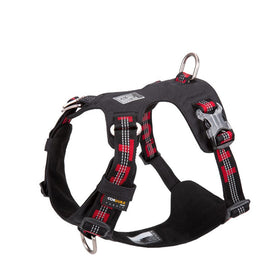 Lightweight black 3M reflective dog harness 2XS | Available at King of Knives e-store