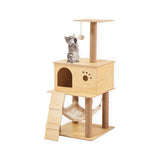 FLOOFI 130cm Wooden Cat Tree | King of Knives Australia