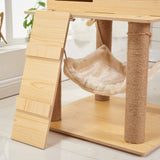 FLOOFI 130cm Wooden Cat Tree | King of Knives Australia