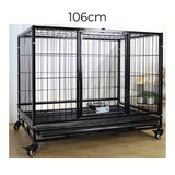 Floofi Dog Cage With Wheels | Pet Cage & Supplies | King of Knives