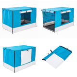 Paw Mate Blue Cage Cover Enclosure for Wire Dog Cage Crate 36in