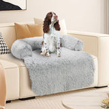 PawFriends kids pet sofa bed large in gradient grey with waterproof cover | Available at King of Knives e-store