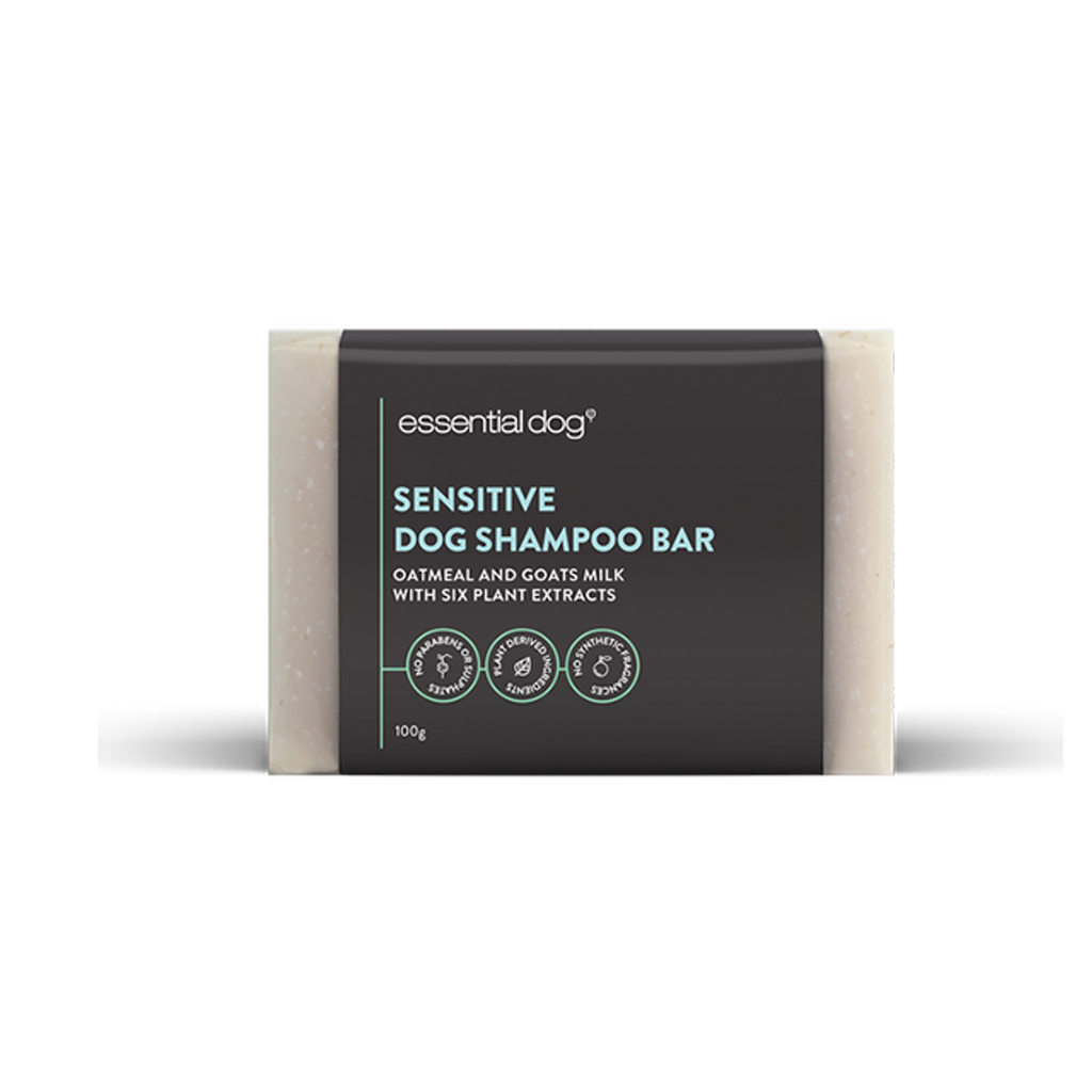 Essential Dog Sensitive Shampoo Bar (Oatmeal & Goats Milk) | King of Knives Australia