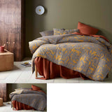 Accessorize Clove Washed Cotton Reversible Quilt Cover King | Bedding | King of Knives Australia