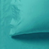 1000TC Ultra Soft Fitted Sheet & 2 Pillowcases Set - Double Size Bed - Teal