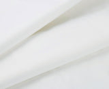 1000TC Ultra Soft Super King Size Bed White Flat & Fitted Sheet Set